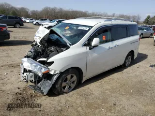 2016 Nissan Quest SV with VIN JN8AE2KP8G9157619, listed as a Copart auction lot 43514275 with Not Provided miles and Salvage Title. Bid and sale history available at DreamBid. Image 1.