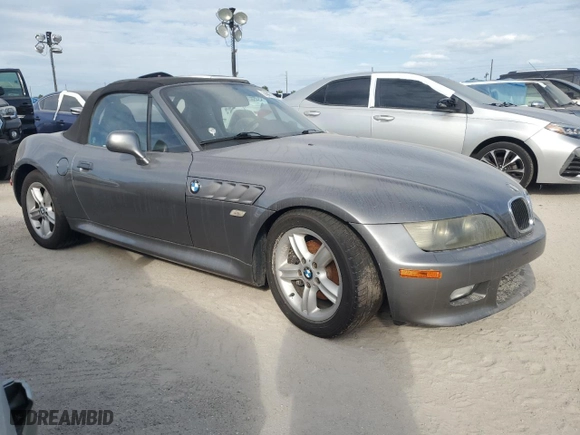 2002 BMW Z3 2.5i with VIN 4USCN33422LK51029, listed as a Copart auction lot 74471984 with 0 mi miles and Non Repairable. Bid and sale history available at carsss.com. Image 4.