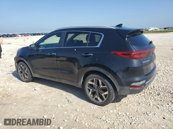 2020 Kia Sportage EX z VIN KNDPN3AC3L7702030, wystawiony jako Copart lot #54978895 z przebiegiem 53 099 mil mil oraz Czysty tytuł • Clean title. Historia ofert i sprzedaży dostępna na DreamBid. Obrazek 2.