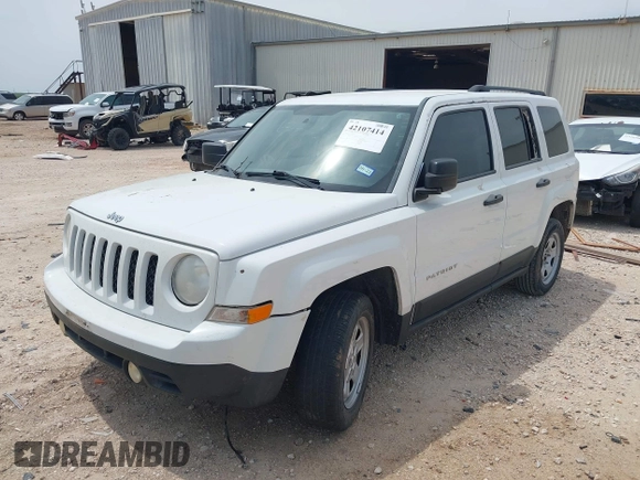 2014 Jeep Patriot Altitude with VIN 1C4NJPBAXED547553, listed as a IAAI auction lot 42152374 with 172,208 mi miles and . Bid and sale history available at DreamBid. Image 2.