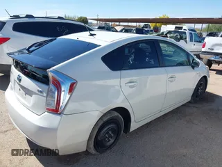 2014 Toyota Prius Four with VIN JTDKN3DU7E0386397, listed as a IAAI auction lot 42004337 with 288,370 mi miles. Bid and sale history available at carsss.com. Image 4.