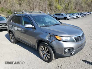 2011 Kia Sorento EX with VIN 5XYKUDA22BG044423, listed as a Copart auction lot 54135475 with 163,699 mi miles and Clean Title. Bid and sale history available at carsss.com. Image 4.