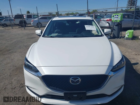 2020 Mazda 6 Touring with VIN JM1GL1VM9L1520784, listed as a IAAI auction lot 41967411 with 59,129 mi miles. Bid and sale history available at carsss.com. Image 12.