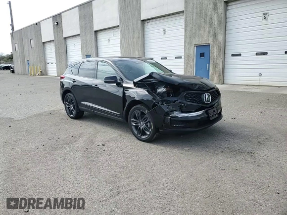 2021 Acura RDX w/A-Spec Package with VIN 5J8TC2H68ML013397, listed as a Copart auction lot 53690604 with 16,931 mi miles. Bid and sale history available at carsss.com. Image 12.