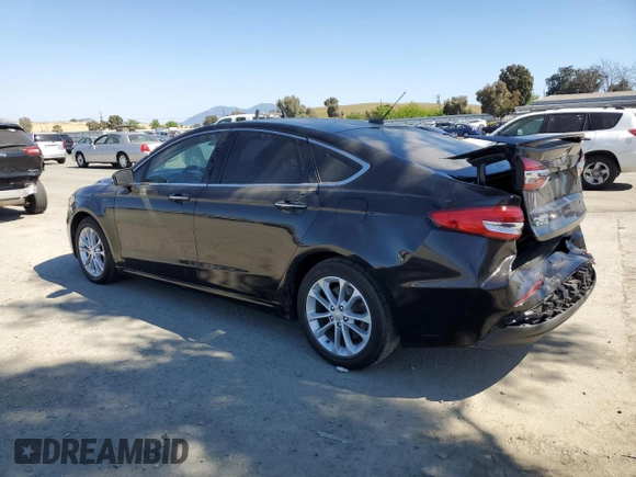 2019 Ford Fusion Titanium with VIN 3FA6P0SU2KR202384, listed as a Copart auction lot 56030415 with 64,774 mi miles and Salvage title. Bid and sale history available at DreamBid. Image 2.