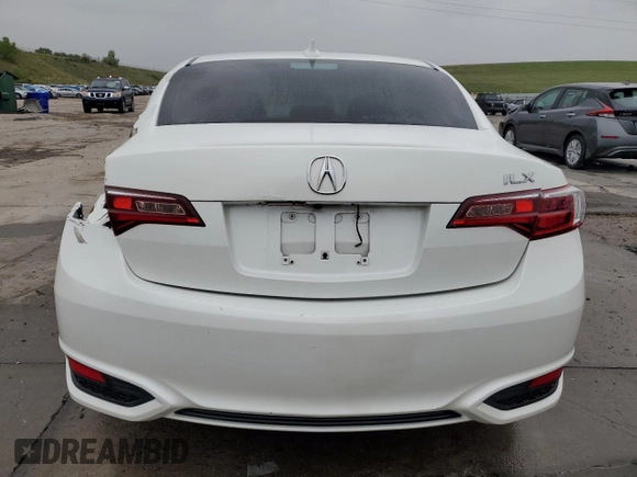 2016 Acura ILX Premium with VIN 19UDE2F77GA016169, listed as a Copart auction lot 59332795 with 76,785 mi miles and Salvage title. Bid and sale history available at DreamBid. Image 6.