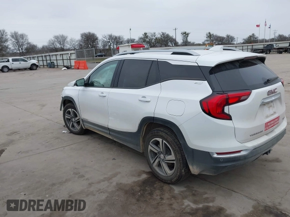2018 GMC Terrain SLT Diesel with VIN 3GKALREU5JL331578, listed as a IAAI auction lot 41629127 with 83,185 mi miles and . Bid and sale history available at DreamBid. Image 3.