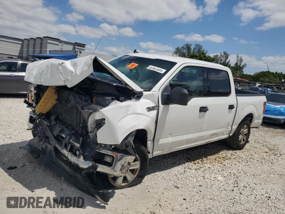 2019 Ford F-150 XL with VIN 1FTEW1C44KFA19563, listed as a Copart auction lot 52402655 with 147,071 mi miles and Non Repairable. Bid and sale history available at DreamBid. Image 1.