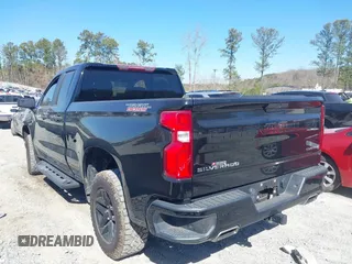 2020 Chevrolet Silverado 1500 Custom Trail Boss with VIN 1GCRYCEFXLZ132648, listed as a IAAI auction lot 41683794 with 111,782 mi miles and . Bid and sale history available at DreamBid. Image 3.