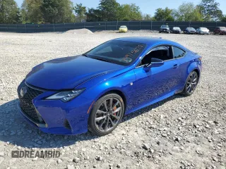 2022 Lexus RC with VIN JTHGA5BC2N5012126, listed as a Copart auction lot 76266574 with 17,693 mi miles and Salvage Title. Bid and sale history available at carsss.com. Image 1.