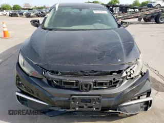 2019 Honda Civic Sedan LX with VIN 19XFC2F67KE013203, listed as a Copart auction lot 52123855 with 0 mi miles and Salvage Title. Bid and sale history available at carsss.com. Image 5.
