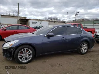2010 Infiniti G37 x with VIN JN1CV6AR9AM252521, listed as a Copart auction lot 52886695 with 158,448 mi miles and Salvage Title. Bid and sale history available at carsss.com. Image 1.