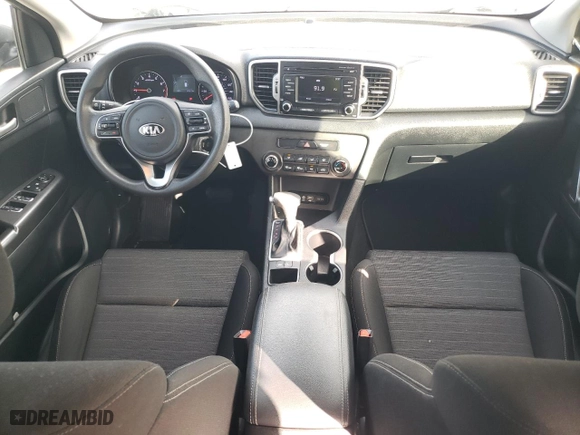 2018 Kia Sportage LX with VIN KNDPM3AC9J7468640, listed as a Copart auction lot 45296925 with 100,613 mi miles and Salvage Title. Bid and sale history available at carsss.com. Image 8.