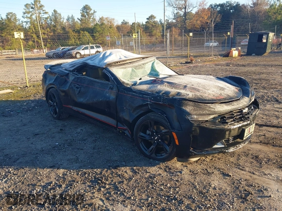 2019 Chevrolet Camaro 1LT with VIN 1G1FB3DS4K0156054, listed as a IAAI auction lot 41178869 with 29,354 mi miles. Bid and sale history available at carsss.com. Image 1.
