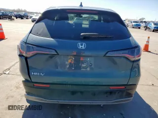 2025 Honda HR-V EX-L with VIN 3CZRZ1H7XSM703894, listed as a Copart auction lot 46490015 with 9,978 mi miles and Salvage Title. Bid and sale history available at carsss.com. Image 6.