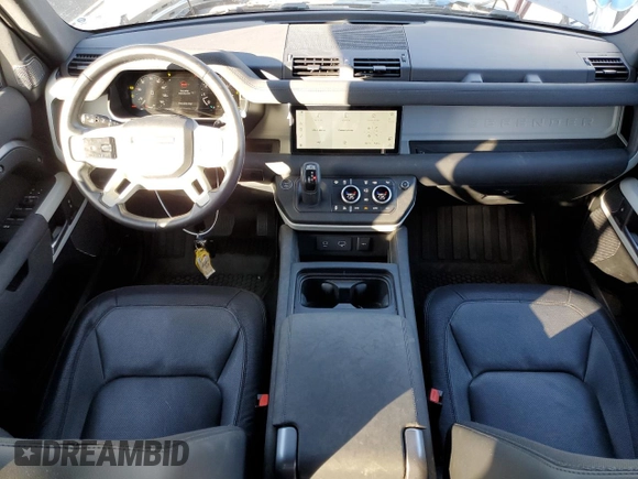 2023 Land Rover Defender X-Dynamic SE with VIN SALE27EU7P2225740, listed as a Copart auction lot 88372285 with 13,408 mi miles and Salvage Title. Bid and sale history available at DreamBid. Image 8.