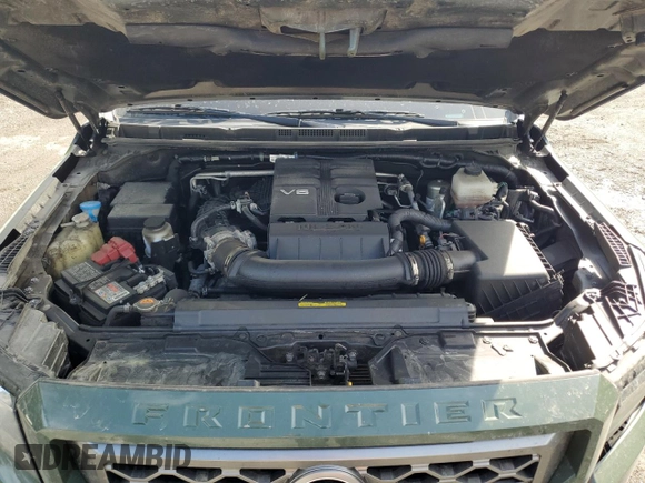 2022 Nissan Frontier Pro-4X with VIN 1N6ED1EK4NN687307, listed as a Copart auction lot 56489915 with 24,007 mi miles and Salvage title. Bid and sale history available at DreamBid. Image 11.