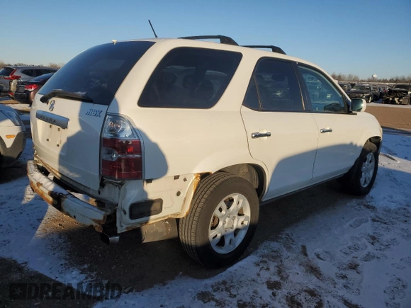 2005 Acura MDX Touring with VIN 2HNYD18905H003588, listed as a Copart auction lot 88473805 with 420,993 mi miles and Salvage Title. Bid and sale history available at carsss.com. Image 3.