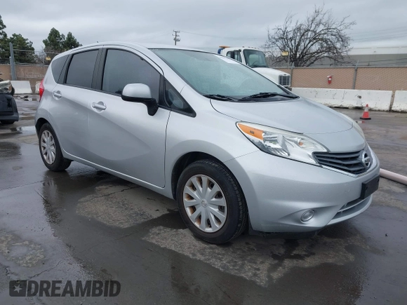 2014 Nissan Note SV with VIN 3N1CE2CP9EL409694, listed as a IAAI auction lot 41807269 with 141,063 mi miles and . Bid and sale history available at DreamBid. Image 1.