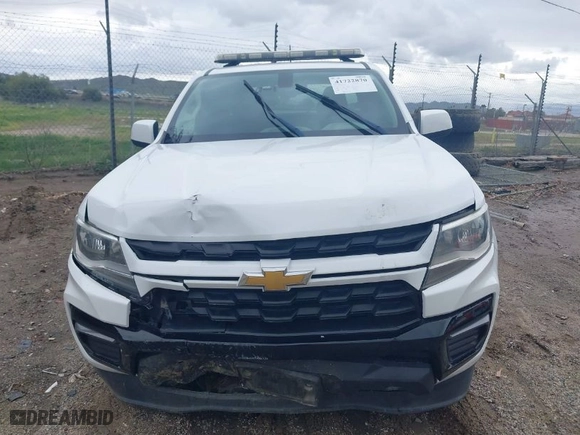 2022 Chevrolet Colorado 2WD LT with VIN 1GCHSCEA4N1103441, listed as a IAAI auction lot 41722870 with 116,288 mi miles. Bid and sale history available at carsss.com. Image 12.