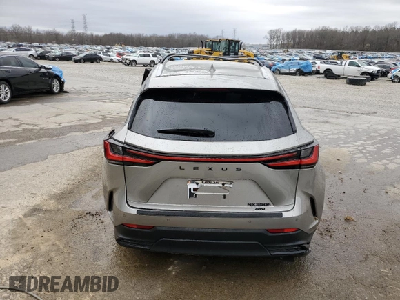 2025 Lexus NX 350h Premium with VIN 2T2GKCEZ1SC047415, listed as a Copart auction lot 48013825 with 697 mi miles and Non repairable. Bid and sale history available at DreamBid. Image 6.