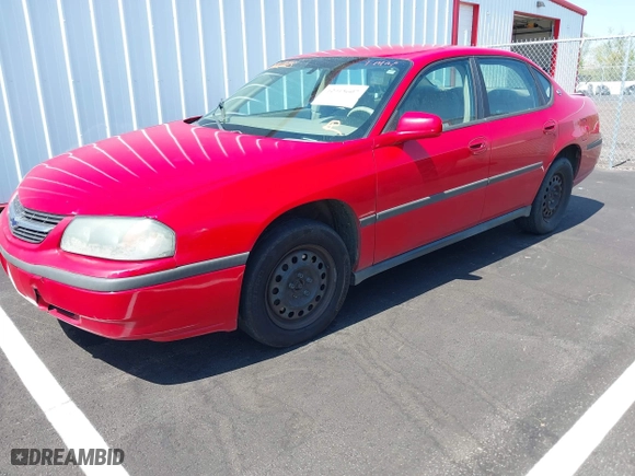 2004 Chevrolet Impala with VIN 2G1WF52EX49373498, listed as a IAAI auction lot 42015607 with 1 mi miles. Bid and sale history available at carsss.com. Image 2.