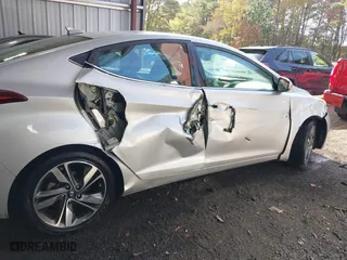 2014 Hyundai Elantra SE with VIN KMHDH4AE4EU165055, listed as a IAAI auction lot 40819849 with 127,536 mi miles. Bid and sale history available at carsss.com. Image 6.