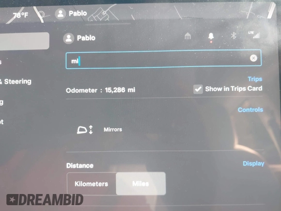 2023 Tesla Model Y Performance with VIN 7SAYGDEF6PF870935, listed as a IAAI auction lot 40718563 with 15,286 mi miles and . Bid and sale history available at DreamBid. Image 15.
