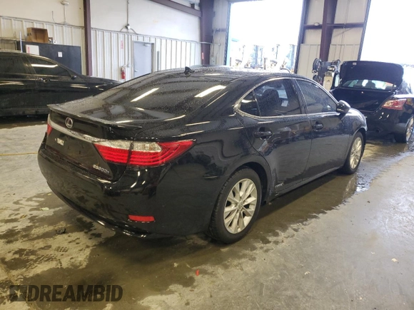 2014 Lexus ES 300h Hybrid with VIN JTHBW1GG6E2047687, listed as a Copart auction lot 44827745 with 96,898 mi miles and Salvage Title. Bid and sale history available at carsss.com. Image 3.