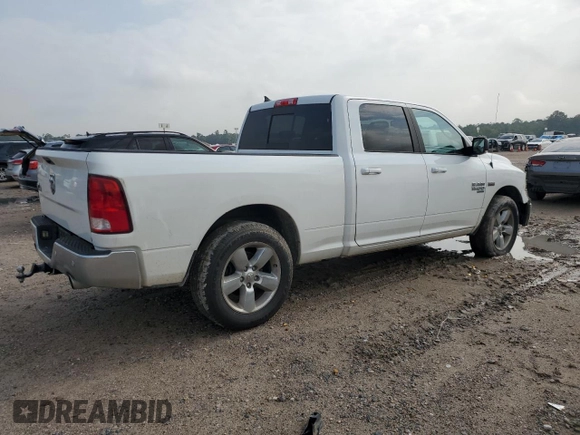 2019 Ram 1500 SLT with VIN 1C6RR6TT1KS600370, listed as a Copart auction lot 54582695 with 198,854 mi miles and Salvage title. Bid and sale history available at DreamBid. Image 3.
