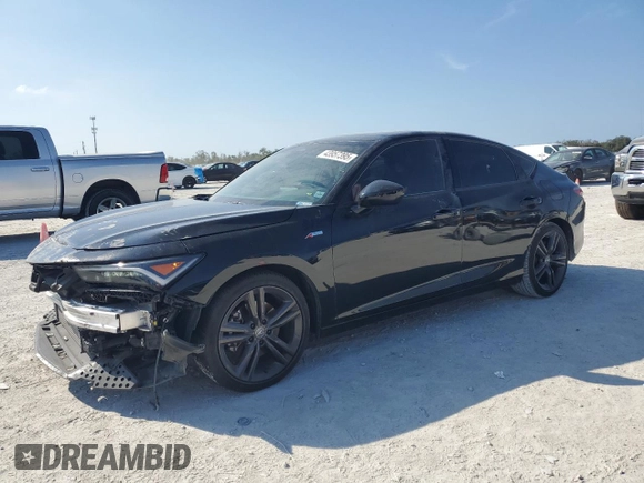 2024 Acura Integra w/A-Spec Package with VIN 19UDE4H33RA006361, listed as a Copart auction lot 43957395 with 17,644 mi miles and Salvage Title. Bid and sale history available at DreamBid. Image 1.