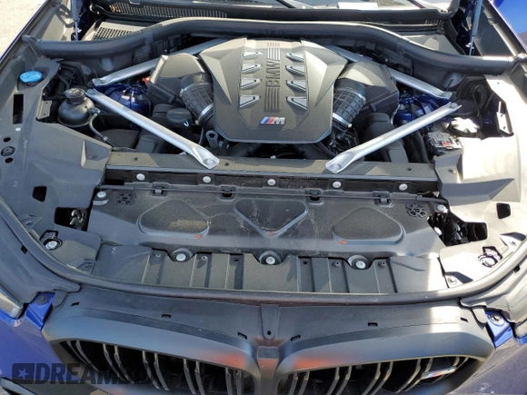 2024 BMW X5 M60i with VIN 5UX33EU07R9U78919, listed as a Copart auction lot 70676234 with 14,301 mi miles and Salvage Title. Bid and sale history available at carsss.com. Image 12.