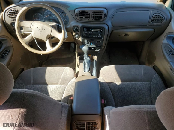 2002 Chevrolet TrailBlazer LS with VIN 1GNDT13S722508458, listed as a Copart auction lot 51221705 with 155,818 mi miles and Salvage Title. Bid and sale history available at carsss.com. Image 8.