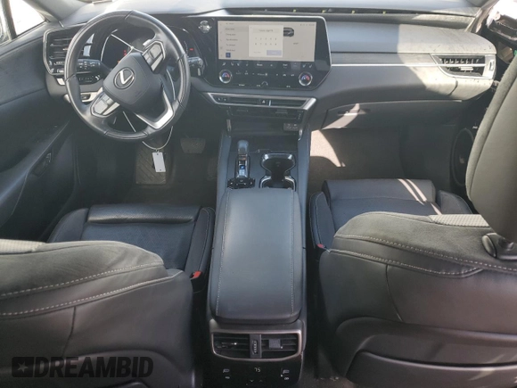 2023 Lexus RX with VIN 2T2BAMBA3PC004378, listed as a Copart auction lot 52014605 with 18,608 mi miles and Clean Title. Bid and sale history available at carsss.com. Image 7.