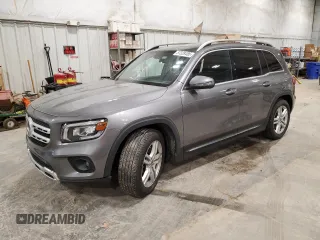 2021 Mercedes-Benz GLB 250 z VIN W1N4M4HB0MW109072, wystawiony jako Copart lot #57328485 z przebiegiem 27 983 mil mil oraz Szkoda całkowita • Salvage title. Historia ofert i sprzedaży dostępna na DreamBid. Obrazek 1.