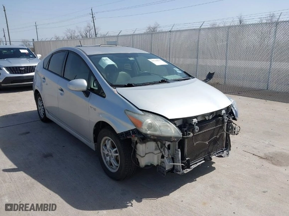 2010 Toyota Prius II with VIN JTDKN3DU0A0035907, listed as a IAAI auction lot 41710031 with 127,228 mi miles. Bid and sale history available at carsss.com. Image 1.