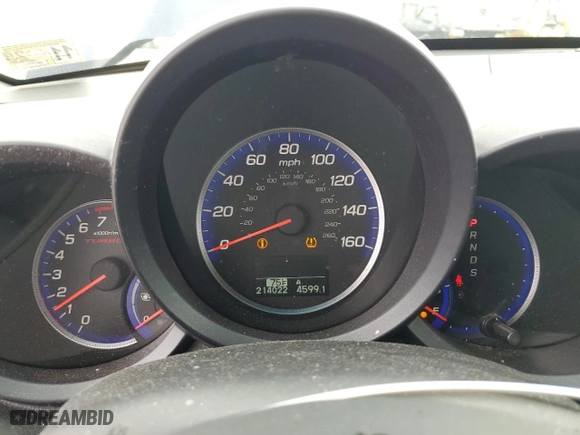 2008 Acura RDX with VIN 5J8TB18278A015167, listed as a Copart auction lot 49919255 with 214,022 mi miles and Salvage Title. Bid and sale history available at carsss.com. Image 9.