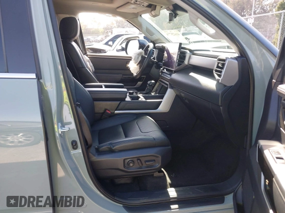 2022 Toyota Tundra Limited Hybrid with VIN 5TFJC5EC9NX001528, listed as a IAAI auction lot 41625774 with 57,475 mi miles and . Bid and sale history available at DreamBid. Image 5.