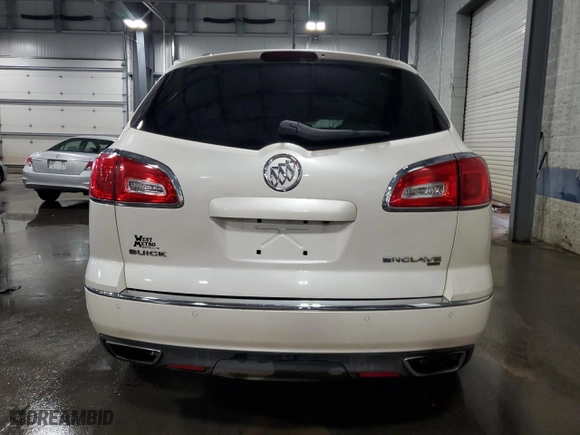 2013 Buick Enclave Premium with VIN 5GAKVDKD5DJ264950, listed as a Copart auction lot 66624174 with 124,085 mi miles and Salvage Title. Bid and sale history available at carsss.com. Image 6.