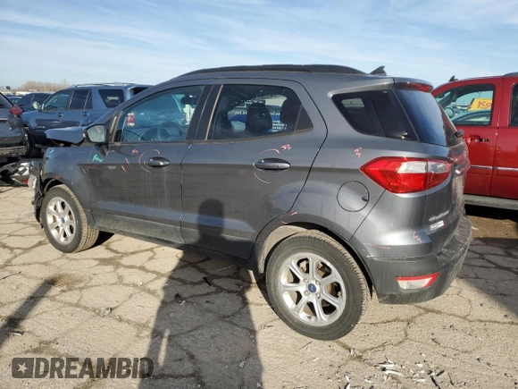 2021 Ford EcoSport SE with VIN MAJ3S2GE4MC440737, listed as a Copart auction lot 44346465 with 51,348 mi miles and Salvage Title. Bid and sale history available at carsss.com. Image 2.