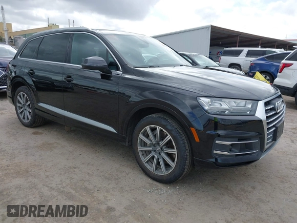 2018 Audi Q7 Premium Plus with VIN WA1LHAF78JD054456, listed as a IAAI auction lot 41924248 with 109,379 mi miles. Bid and sale history available at carsss.com. Image 1.