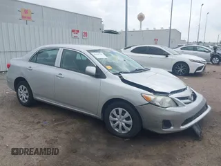 2013 Toyota Corolla L with VIN 5YFBU4EE8DP161765, listed as a IAAI auction lot 42109708 with 105,931 mi miles and . Bid and sale history available at DreamBid. Image 1.