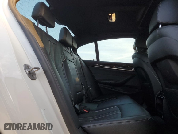 2018 BMW 5 Series 530i with VIN WBAJA5C55JWA37713, listed as a Copart auction lot 49261225 with 79,941 mi miles and Clean Title. Bid and sale history available at DreamBid. Image 10.
