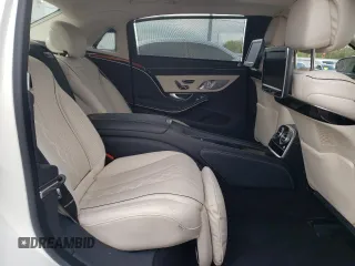 2016 Mercedes-Benz S with VIN WDDUX7GB7GA198194, listed as a Copart auction lot 44791945 with 281,590 mi miles and Salvage Title. Bid and sale history available at DreamBid. Image 10.