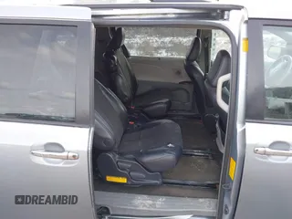 2013 Toyota Sienna SE with VIN 5TDXK3DC0DS354540, listed as a IAAI auction lot 41445501 with 238,814 mi miles and . Bid and sale history available at DreamBid. Image 8.
