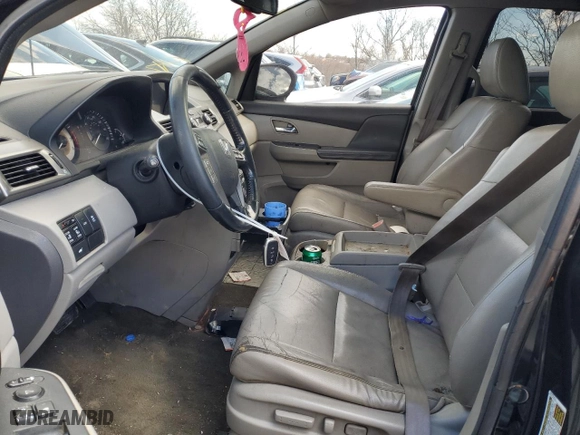 2016 Honda Odyssey EX-L with VIN 5FNRL5H64GB037505, listed as a Copart auction lot 43907105 with 208,709 mi miles and Salvage Title. Bid and sale history available at carsss.com. Image 7.