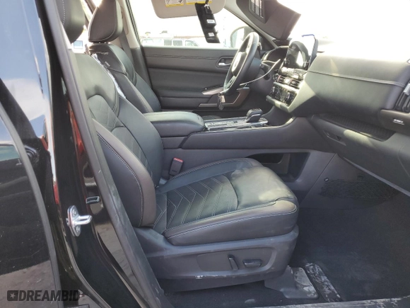 2022 Nissan Pathfinder Platinum with VIN 5N1DR3DGXNC272556, listed as a Copart auction lot 47342445 with 28,329 mi miles and Salvage Title. Bid and sale history available at carsss.com. Image 7.