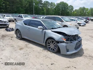 2016 Scion tC z VIN JTKJF5C76GJ018573, wystawiony jako IAAI lot #42296902 z przebiegiem 76 411 mil mil oraz . Historia ofert i sprzedaży dostępna na DreamBid. Obrazek 1.
