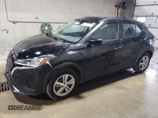 2022 Nissan Kicks S z VIN 3N1CP5BV5NL501753, wystawiony jako Copart lot #51764675 z przebiegiem 56 102 mil mil oraz Szkoda całkowita • Salvage title. Historia ofert i sprzedaży dostępna na DreamBid. Obrazek 1.