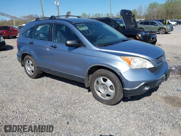 2007 Honda CR-V LX with VIN JHLRE38357C055256, listed as a IAAI auction lot 42050441 with 311,062 mi miles. Bid and sale history available at carsss.com. Image 1.